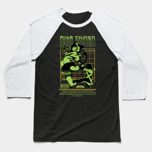 Miya green - Sk8 Baseball T-Shirt